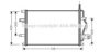 AVA QUALITY COOLING VO5107D Condenser, air conditioning
